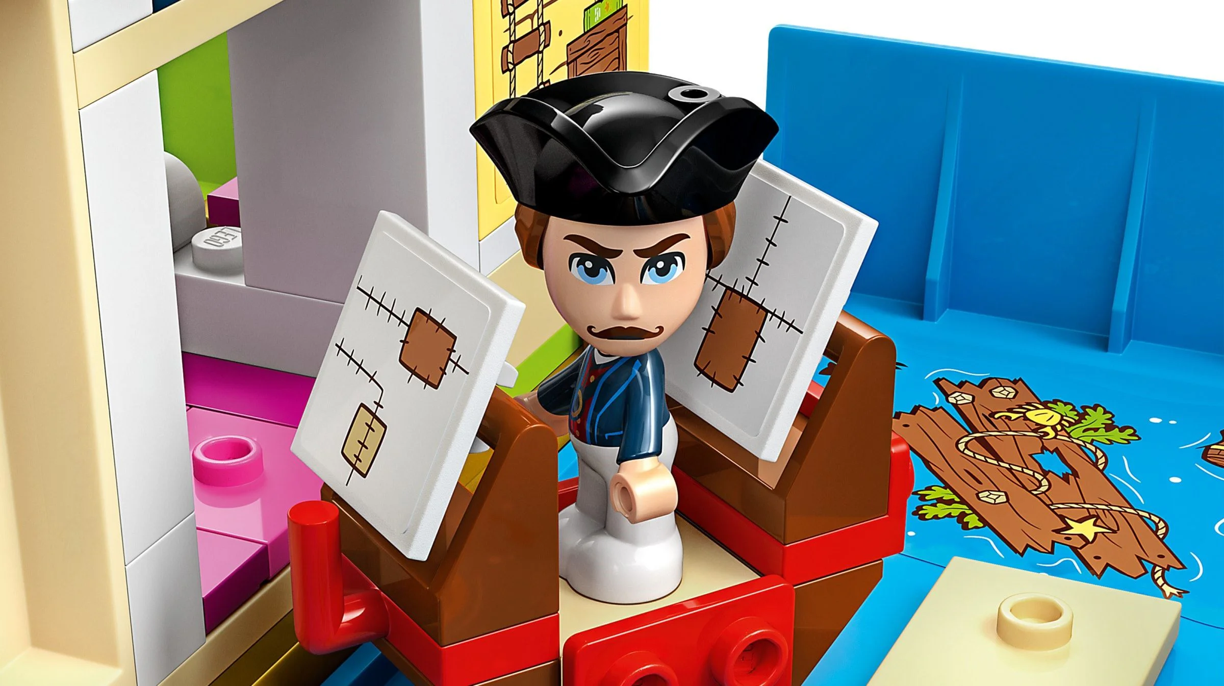 ♪ Little Flying Man: Peter Pan and Wendy's Story Book Adventure 乐高 LEGO 43220 image 12