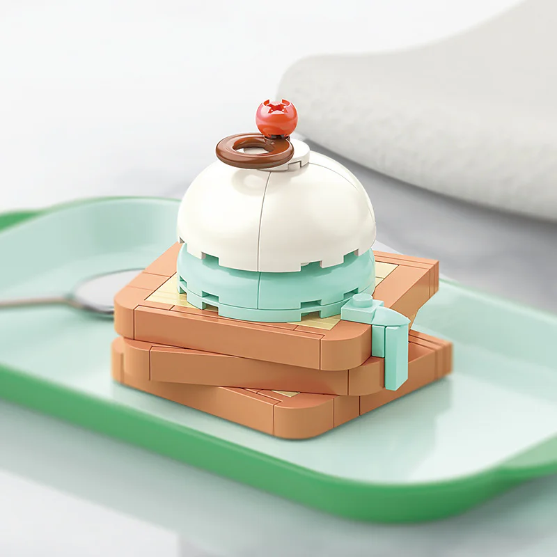 Food log: Toast ice cream 佳奇积木 JAKI JK5618 image 1