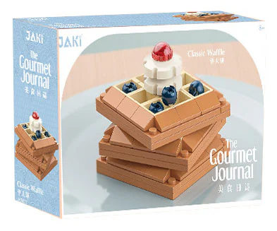 Food Log: Waffles 佳奇积木 JAKI JK5623 image 2