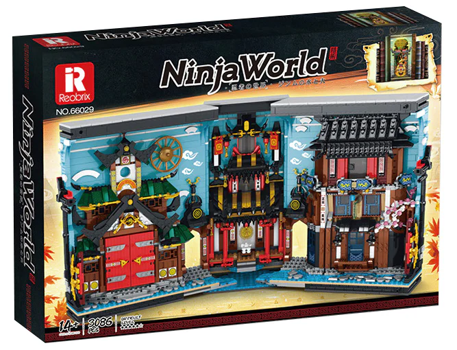 The Ninja World Street View 臻砖科技 Reobrix 66029 image 1