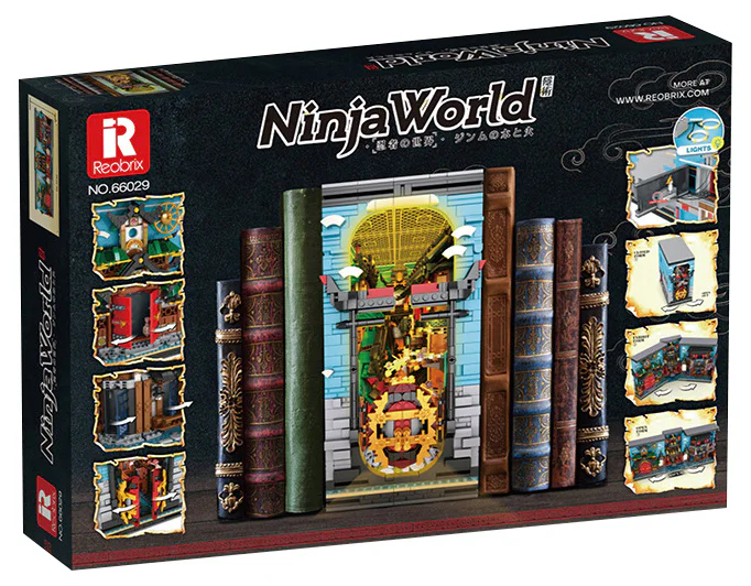The Ninja World Street View 臻砖科技 Reobrix 66029 image 2