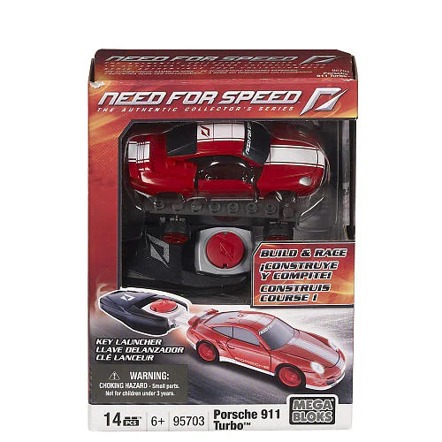 Superb Flying Vehicle: Porsche 911 Turbo 美家宝/美高 MegaBloks 95703 image 4