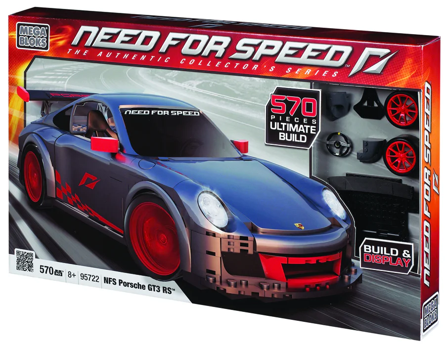 BEST FLYING VEHICLE: PORSCHE GT3 RS 美家宝/美高 MegaBloks 95722 image 1