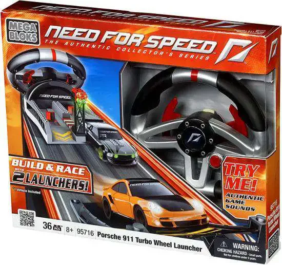 Top-of-the-art vehicle: Porsche 911 Turbo steering wheel launcher 美家宝/美高 MegaBloks 95716 image 1