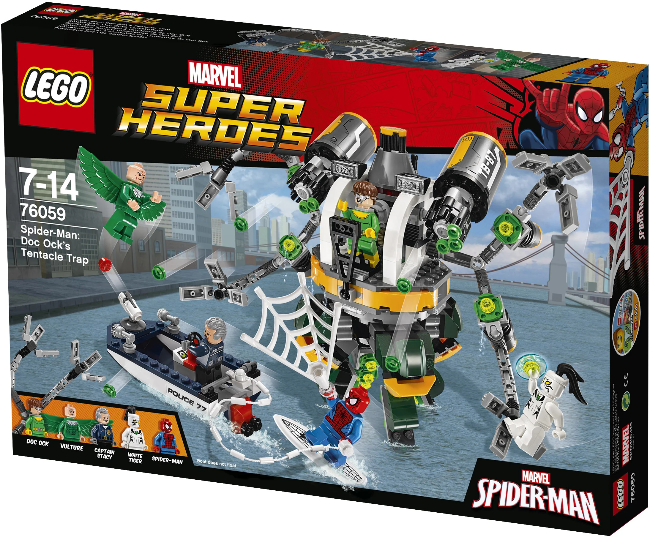 Spider-Man: Doctor Octopus's Tentacle Trap 07040 image 2