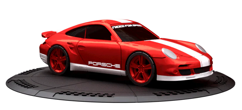 Superb Flying Vehicle: Porsche 911 Turbo 美家宝/美高 MegaBloks 95703 image 7