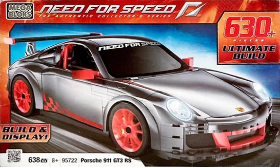 BEST FLYING VEHICLE: PORSCHE GT3 RS 美家宝/美高 MegaBloks 95722 image 3