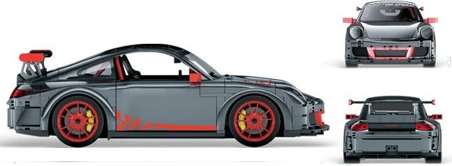 BEST FLYING VEHICLE: PORSCHE GT3 RS 美家宝/美高 MegaBloks 95722 image 7