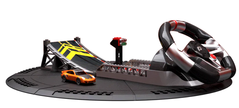 Top-of-the-art vehicle: Porsche 911 Turbo steering wheel launcher 美家宝/美高 MegaBloks 95716 image 9