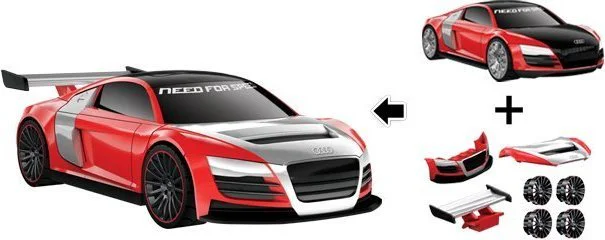 SUPERVAN: AUDI R8 RETROFITTING GARAGE 美家宝/美高 MegaBloks 95720 image 6