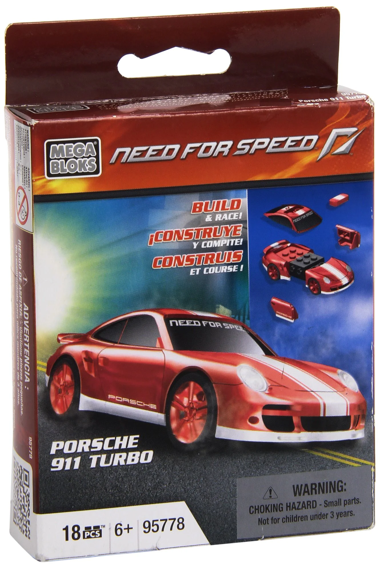 Superb Flying Vehicle: Porsche 911 Turbo 美家宝/美高 MegaBloks 95778