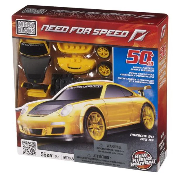 OPTIMUS FLYING VEHICLE: PORSCHE 911 GT3 RS 美家宝/美高 MegaBloks 95788