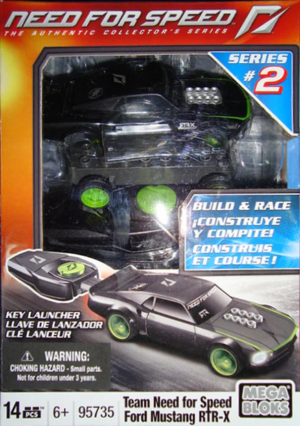 SUPERVAN: FORD MUSTANG RTR-X 美家宝/美高 MegaBloks 95735 image 1