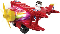 Snoopy: A great peanut movie: a two-wing airplane