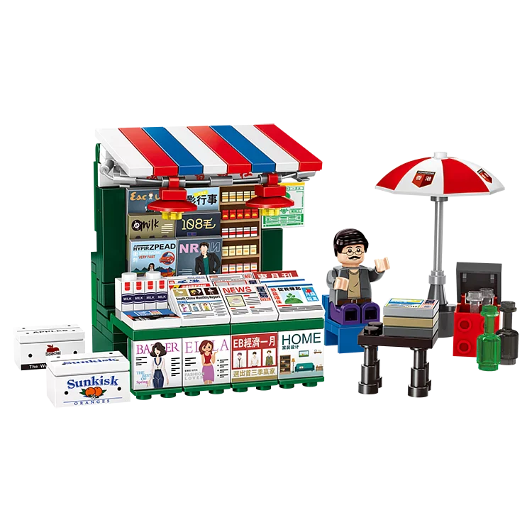Small city story: newspaper files 乐雅儿玩具Royal Toys RT10