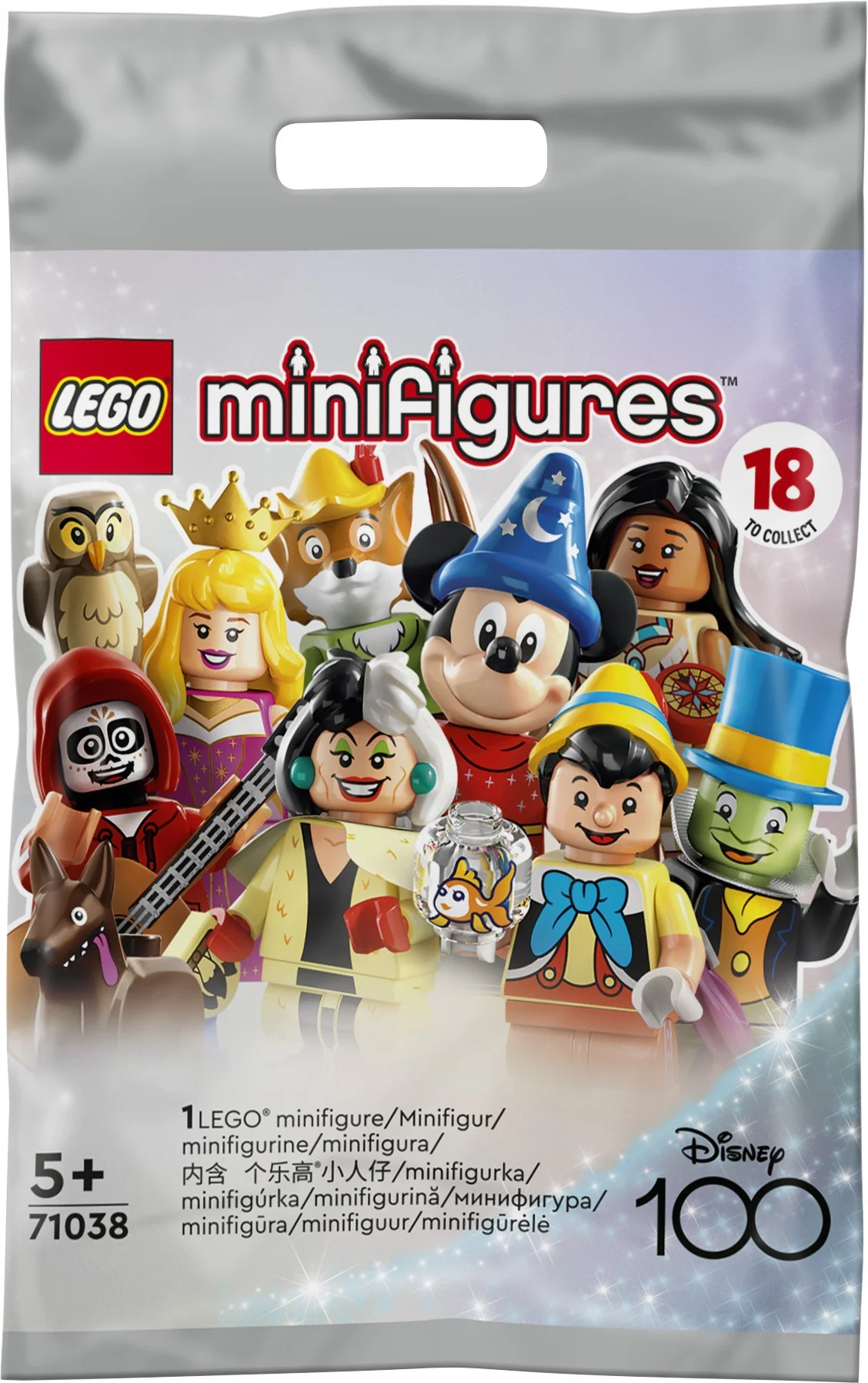 Suction: 100th anniversary of Disney 乐高 LEGO 71038 image 1