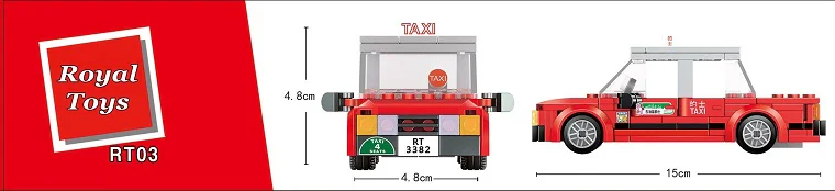 Small town story: taxis in Hong Kong City 乐雅儿玩具Royal Toys RT03 image 5