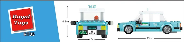 Small city story: taxi from Taishan, Hong Kong 乐雅儿玩具Royal Toys RT05 image 5
