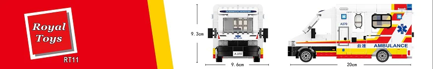 Small city story: Hong Kong ambulance 乐雅儿玩具Royal Toys RT11 image 5