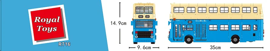 Small city story: Chinese bus 乐雅儿玩具Royal Toys RT16 image 4