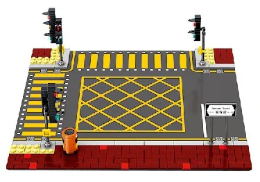 Small city story: red and green lights 乐雅儿玩具Royal Toys RT23