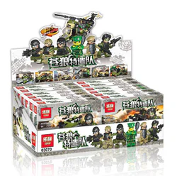 Cang Lang Special Task Force 6-in-1 Military-themed Combination Version 6 Models.