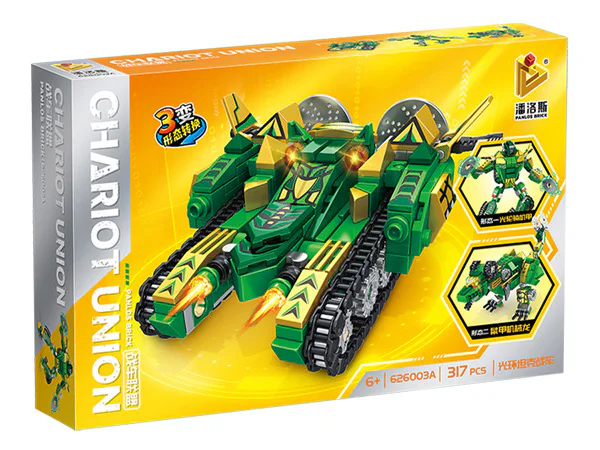 Cars Alliance Section 4 Halo Tanks, Twin Fist Scorpions, Torpedo Tanks, Battered Machete 潘洛斯 PANLOSBRICK 626003 image 1