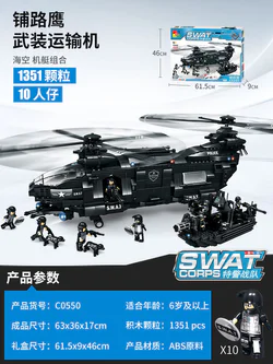 Special police units: armed transport aircraft for road eagles