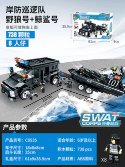 SWAT: Coast Guard, Wolf, Whale