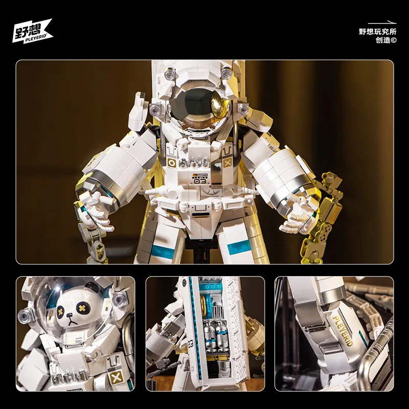 Astronaut out of the cabin 小鲁班 Sluban M38-P8003 image 4