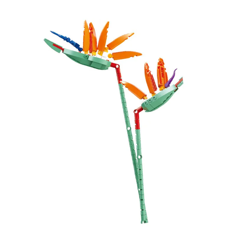 A bouquet of flowers 小鲁班 Sluban M38-B1101 image 4