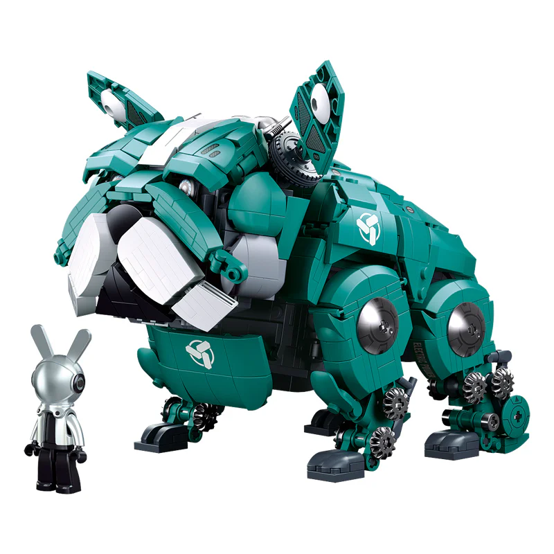 A mechanical French bulldog 小鲁班 Sluban M38-B1112 image 6