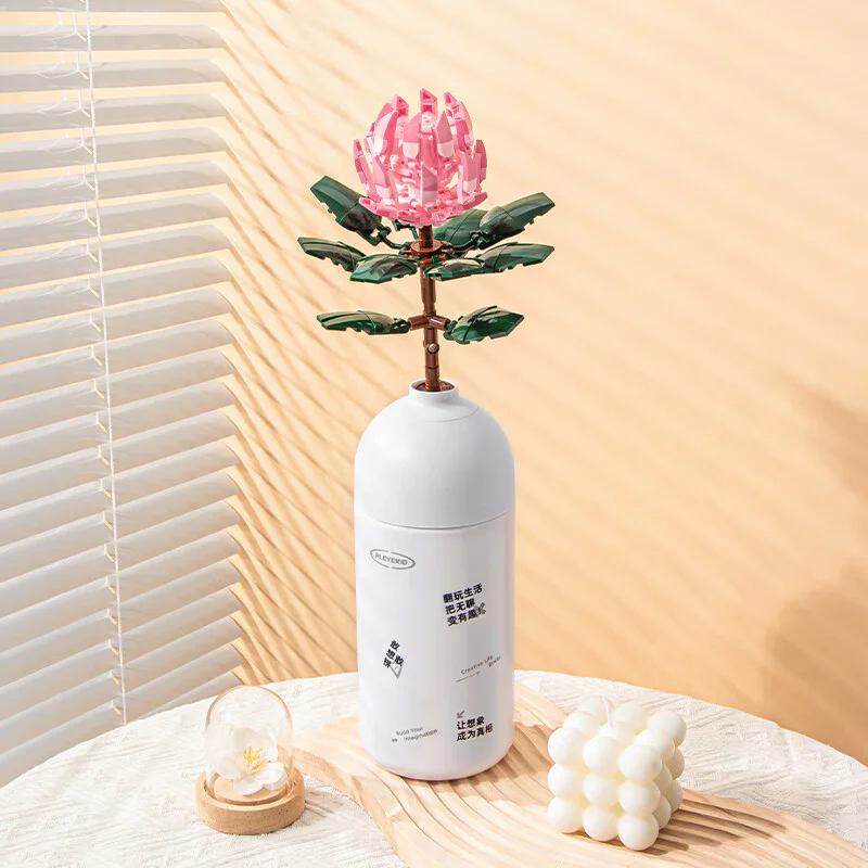 A bouquet of flowers 小鲁班 Sluban M38-B1101 image 7