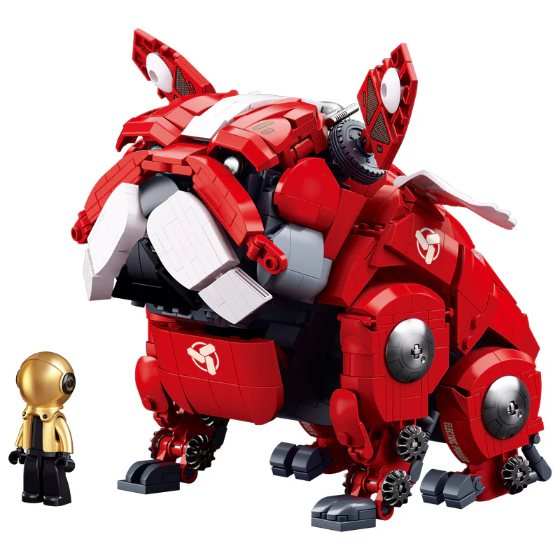 A mechanical French bulldog 小鲁班 Sluban M38-B1112 image 7