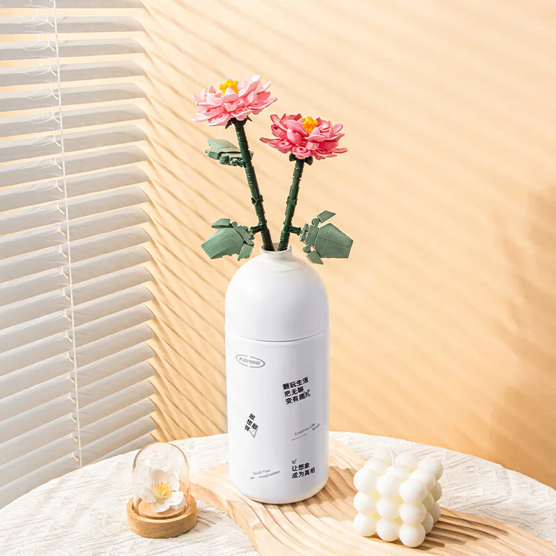 A bouquet of flowers 小鲁班 Sluban M38-B1101 image 9
