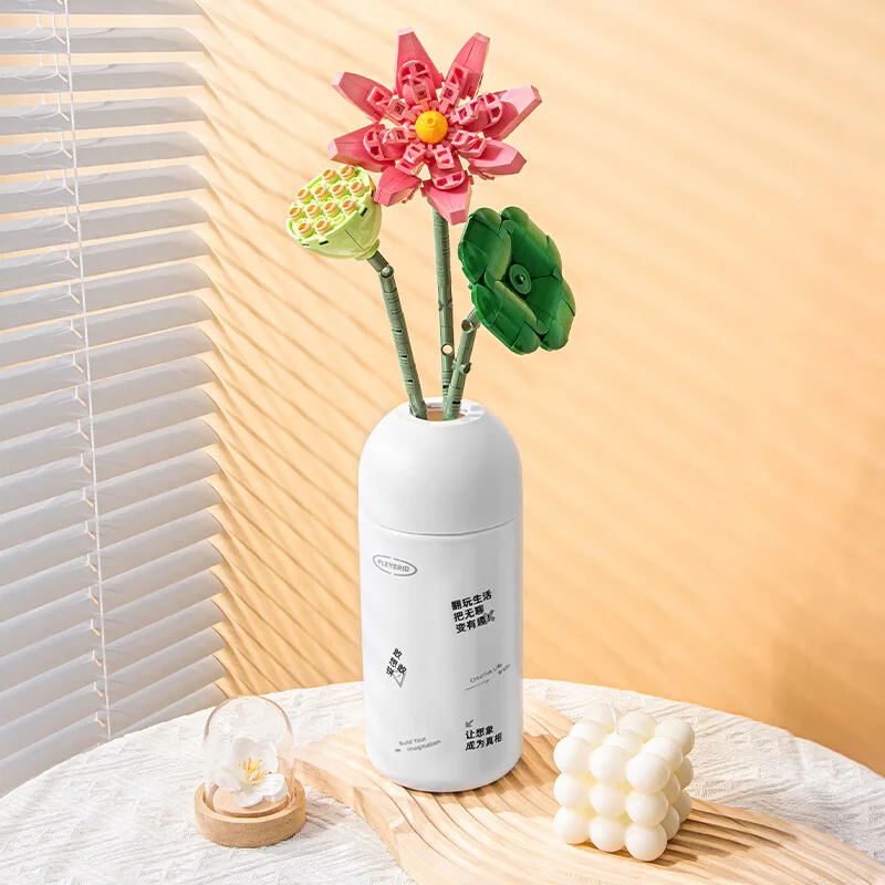 A bouquet of flowers 小鲁班 Sluban M38-B1101 image 10