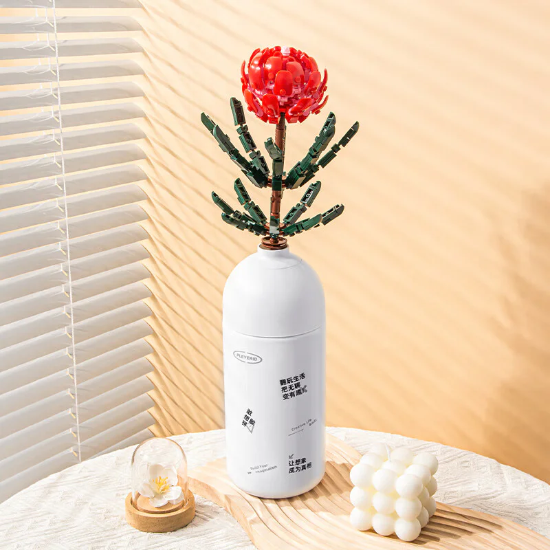 A bouquet of flowers 小鲁班 Sluban M38-B1101 image 12