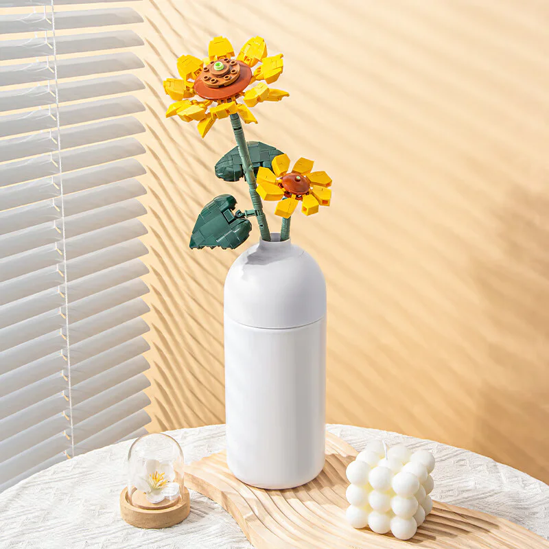 A bouquet of flowers 小鲁班 Sluban M38-B1101 image 13