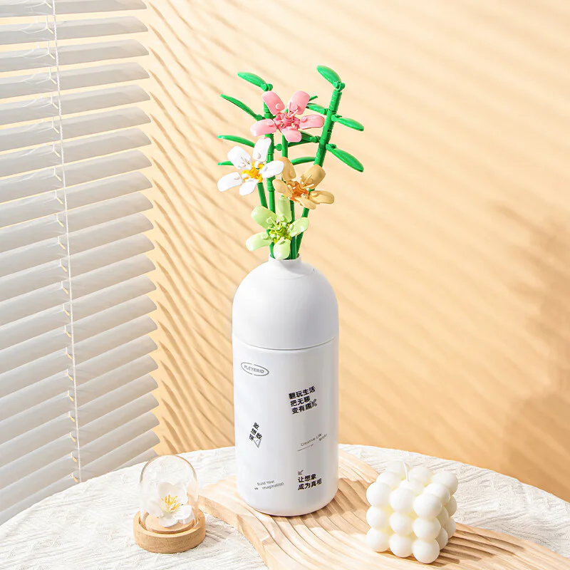 A bouquet of flowers 小鲁班 Sluban M38-B1101 image 16