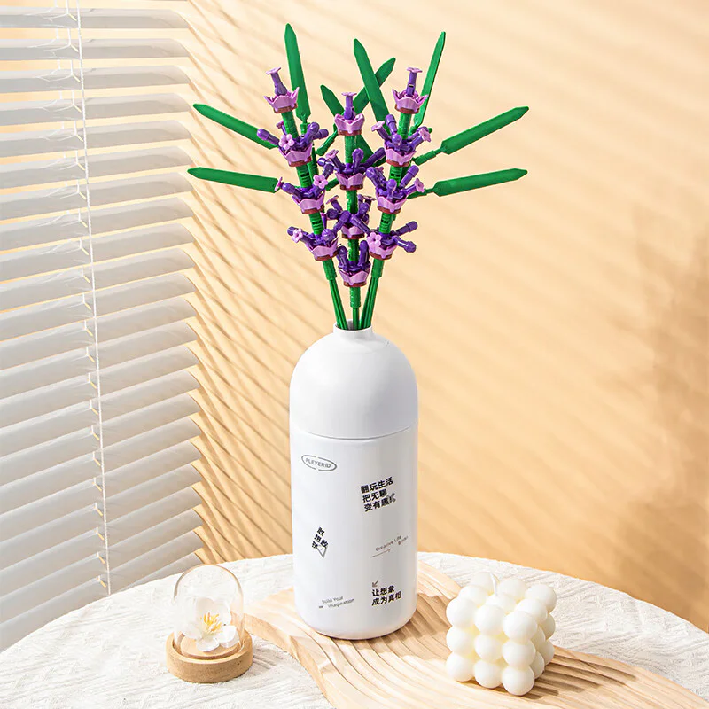 A bouquet of flowers 小鲁班 Sluban M38-B1101 image 17