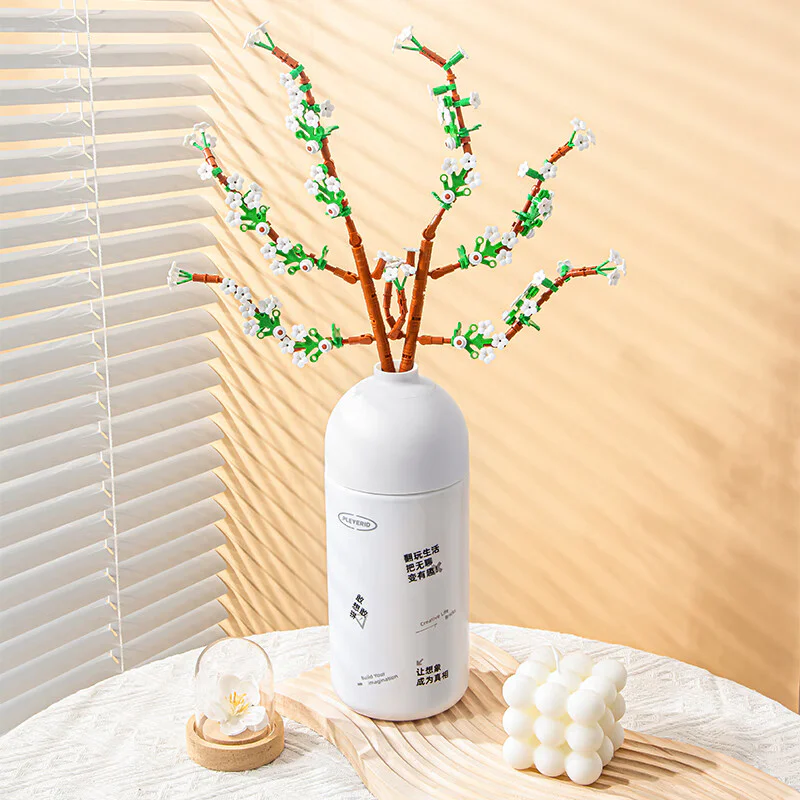 A bouquet of flowers 小鲁班 Sluban M38-B1101 image 18