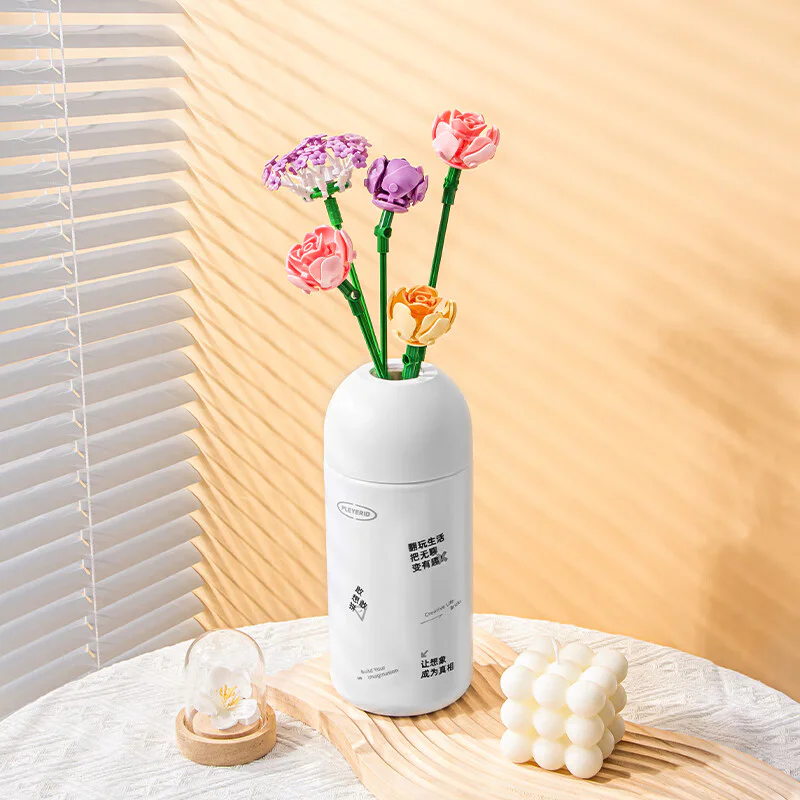 A bouquet of flowers 小鲁班 Sluban M38-B1101 image 20
