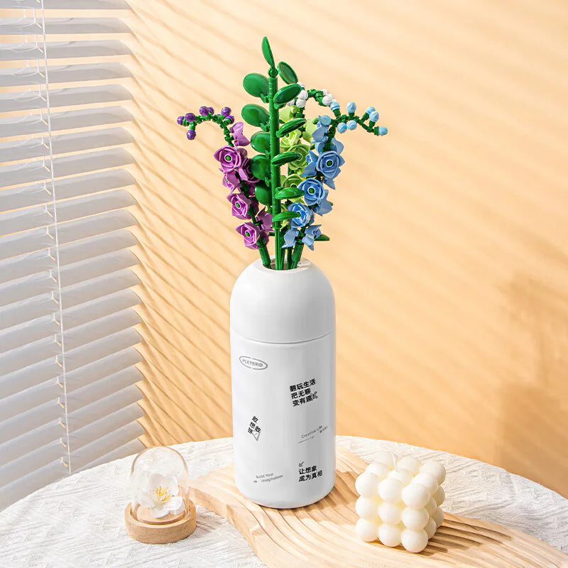 A bouquet of flowers 小鲁班 Sluban M38-B1101 image 21