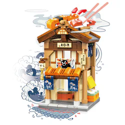 A double sushi store