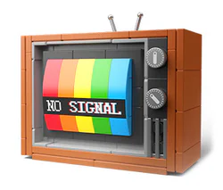 Old-age appliances: National colour television set, 1970