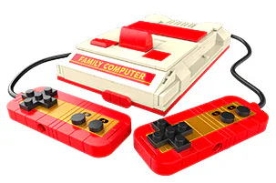 Nostalgia appliance: 1983 Red and White Game 佳奇积木 JAKI JK8213