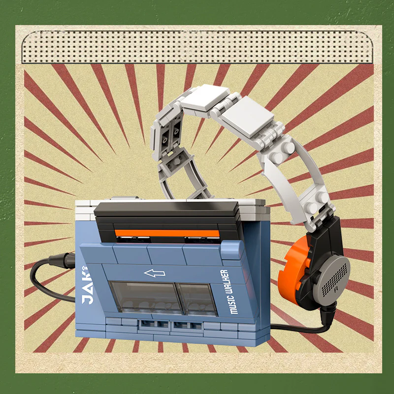 Old-age appliance: 1979 tape walker 佳奇积木 JAKI JK8212 image 1