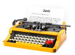 Old-age appliances: machine typewriter 1980
