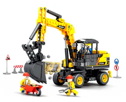 Three Heavy Works: Roadscape Excavator SY65WPro