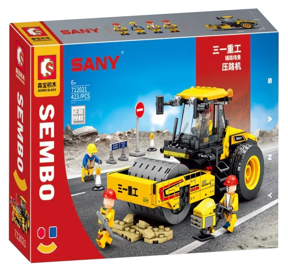 THREE-ONE HEAVY WORK: ROAD-SCENE ROLLER 森宝 SEMBO 712021 image 1